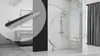 Mensola da Bagno Rea Sf04-600 60 cm Brush Steel Anteprima dell’immagine prodotto 3