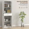 HOMCOM Mobile da cucina a buffet con ripiani regolabili e Anteprima dell’immagine prodotto 4