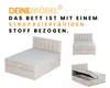 Boxspringbett ROCK 160x200 Velour Creme H3 Produktbild-Vorschau 6