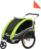 SAMAX 360° drehbarer Fahrradanhänger 2in1 Jogger - in Grün Produktbild-Vorschau 5