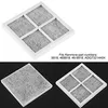 3er-Pack Kühlschrankfilter für LT120F, Aktivkohle, 80x80x8 mm Náhľad obrázku produktu