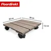 Floordirekt Support à roulettes pour plantes Marquis 30 x Voir les images du produit 2