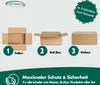 WPTrading - 50 Stück Versandkarton 1-wellig 350 x 260 x 120 Produktbild-Vorschau 5