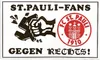 St. Pauli - Gegen Rechts, Aufkleber Produktbild-Vorschau 3