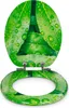 Sanfino® Premium WC Sitz "Fresh Leaves" hochwertiger Produktbild-Vorschau 3