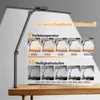 Schreibtischlampe LED Dimmbar 5 Lichtmodi 24W 75CM Produktbild-Vorschau 2