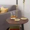 home24 Beistelltisch - Echtholzfurnier / Stahl Produktbild-Vorschau 9