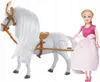 Carrozza della principessa con cavallo e bambola, luci e Anteprima dell’immagine prodotto 9