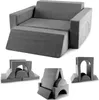 GOPLUS modulare Sofagarnitur, Spielsofa mit abnehmbarem Produktbild-Vorschau 1
