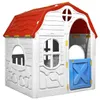 vidaXL Faltbares Kinderspielhaus mit funktionierender Tür Produktbild-Vorschau 8