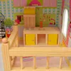 vidaXL 3-piętrowy drewniany domek dla lalek 60 x 30 x 90 cm Podgląd zdjęcia produktu 5