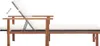 vidaXL Sonnenliege mit Auflage Poly-Rattan Akazie Produktbild-Vorschau 5