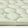 HOMESCAPES Lindgrüner Duschvorleger aus Memory Foam in Produktbild-Vorschau 3