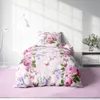 Bettwäsche 135x200 cm Schmetterlinge Blumen geblümt floral Produktbild-Vorschau 2