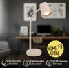 Schreibtischlampe Tischlampe Leselampe Kabelschalter Produktbild-Vorschau 2