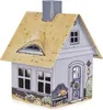 Crottendorfer Metall Räucherhaus Strandhaus - Größe ca. Produktbild-Vorschau 1