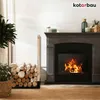 KOTARBAU® Porta Legna per Interni Acciaio Verniciato a Anteprima dell’immagine prodotto 2