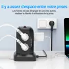 8 Fach Steckdosenleiste 4 USB Mehrfachsteckdose Produktbild-Vorschau 4