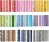 100 kusů bavlněné látky s potiskem 10x10cm, DIY šicí látka Náhled obrázku produktu 1