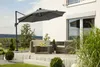 Schneider Ampelschirm Rhodos Blacklight anthrazit Ø 300 cm Produktbild-Vorschau 2
