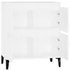 vidaXL Credenza bianca 60x35x70 cm Materiale a base di Anteprima dell’immagine prodotto 8
