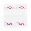 itenga 6x Windlicht + 40x Servietten - Fisch - weiß pink Produktbild-Vorschau 4