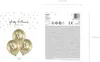 80. GEBURTSTAG Luftballons Eighty Gold Glanz Chrom Party 6 Produktbild-Vorschau 3