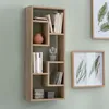WOHNLING Wandregal Sonoma 36x90x13,5 cm Holz Hängeregal Produktbild-Vorschau 2
