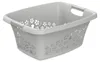 Rotho cesto portabiancheria 25L Flowers - cesto Anteprima dell’immagine prodotto 2