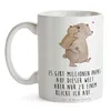Mr. & Mrs. Panda Tasse Papa Bär - Weiß - Geschenk, Produktbild-Vorschau 3