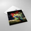 Bilder auf glas - Papagei Vogel Feder - 60x60cm - Produktbild-Vorschau 2