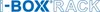 The image shows the logo and name of the product "i-BOXX® Rack" in blue text with a white outline, set against a plain white background. Podgląd zdjęcia produktu