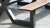 Table de jardin avec bancs - Gris anthracite - Aluminium et Voir les images du produit 5