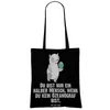 Mr. & Mrs. Panda Tote Bag Ozeanograf Herz - Schwarz - Produktbild-Vorschau 3