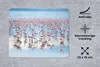 MuchoWow® Mauspad Mousepad Flamingoschwärme am Nakurusee in Produktbild-Vorschau 2