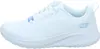 A side view of a white Skechers sneaker against a white background. Anteprima dell’immagine prodotto