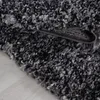 Teppich Wohnzimmer Hochflor Anthrazit 120x170 Rechteck Produktbild-Vorschau 5