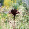 Decorazione Da Giardino Fiordaliso In Metallo Anteprima dell’immagine prodotto 4