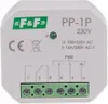 A white electrical relay device with labeling and connection terminals. Náhľad obrázku produktu