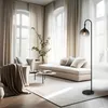 Globo Lighting|Stehleuchte Metall schwarz matt, 1x E27 LED Produktbild-Vorschau 6