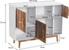 COSTWAY Sideboard Standregal Kommode Schrank Produktbild-Vorschau 7