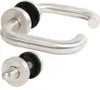 Lienbacher Rosettengarnitur Real Edelstahl matt WC 8/8mm Produktbild-Vorschau 2