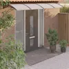vidaXL Daszek nad drzwi czarny 350x100 cm z poliwęglanu Podgląd zdjęcia produktu 8