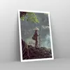 Poster - Poster ohne Rahmen - Asien Junge Wasserfall - Produktbild-Vorschau 7