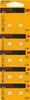 Kodak MAX AG9 / LR45 Alkaline Batterie (10er Pack Produktbild-Vorschau 1