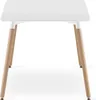Weißer Esstisch ADRIA 120x80 cm Produktbild-Vorschau 3