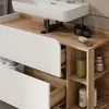 Umývadlová skrinka Vicco Karen Sonoma/White 100 x 65 cm s 2 Náhľad obrázku produktu 4