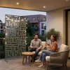Parete divisoria «Bernalda» 180 x 90 cm in acciaio grigio Anteprima dell’immagine prodotto 10