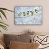 MuchoWow® - Leinwandbilder - Vogel - Kohlmeise - Winter - Produktbild-Vorschau 2