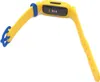 A yellow Fitbit Ace 3 fitness tracker with a blue clasp is shown against a white background. Produktbild-Vorschau